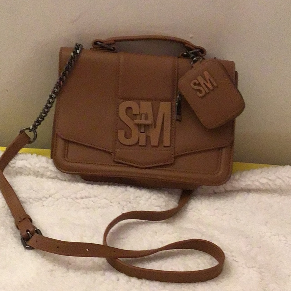 Tan Leather Crossbody Bag